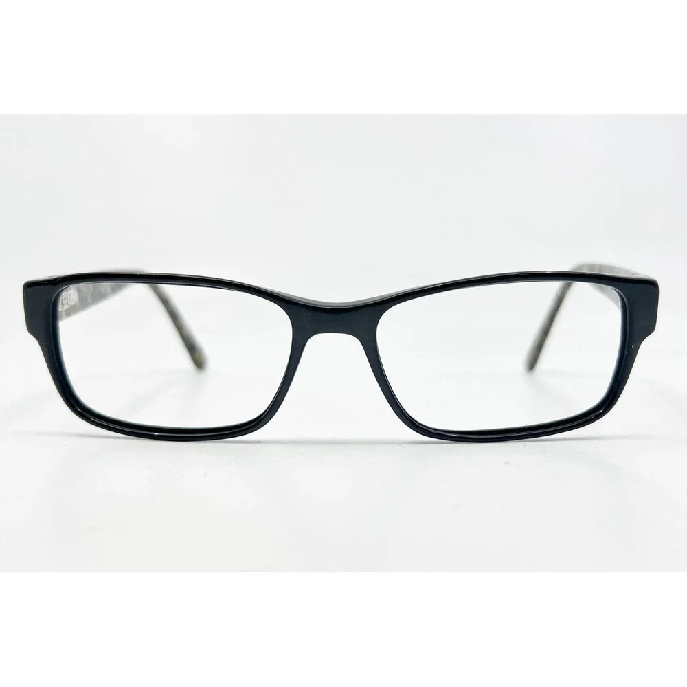 Elizabeth Arden Eyeglass Frames Women Black Gray Marble EA 1122-2 54-16-140